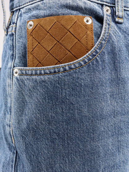 Jeans a gamba ampia con risvolto thumbnail