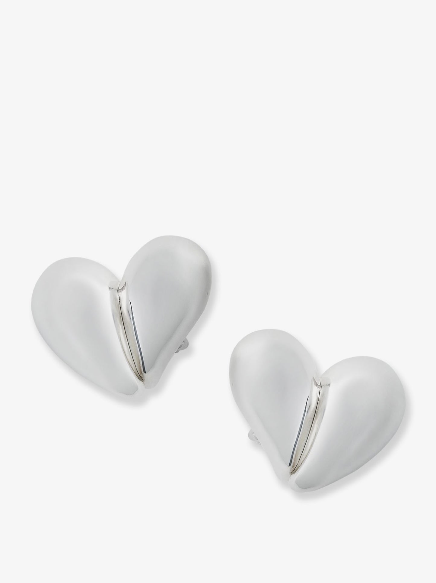 Silver earrings