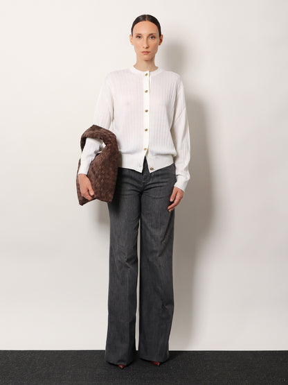 Pantaloni Black Washed Palazzo Denim thumbnail