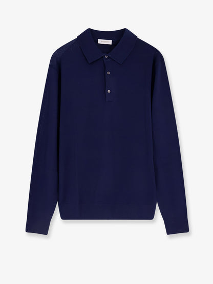 Wool polo sweater thumbnail