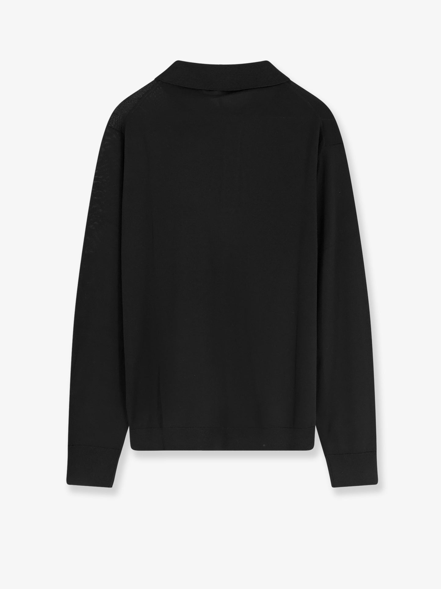 Maglia polo in lana