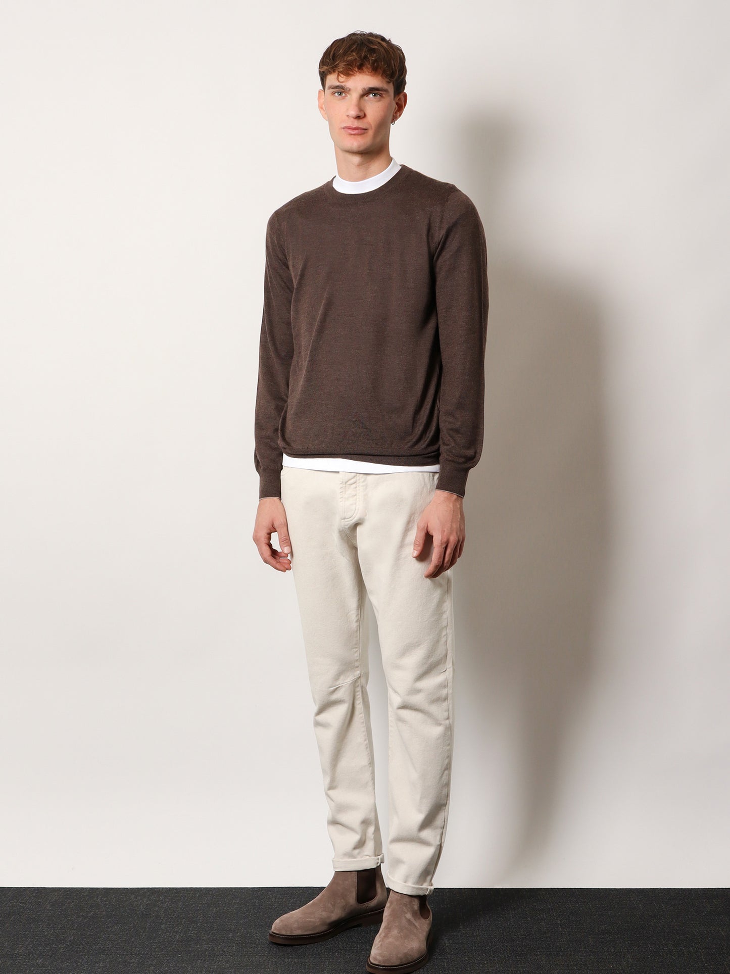 Maglia in cashmere e seta