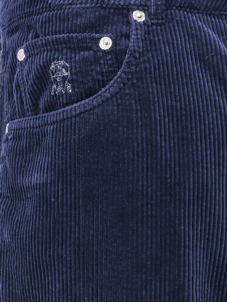Pantaloni in velluto a coste