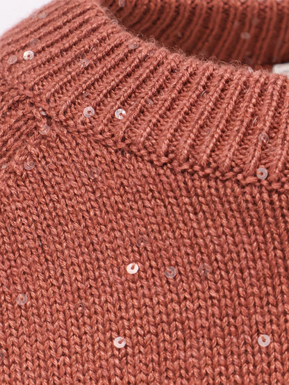 Cashmere and silk sweater with sequins thumbnail
