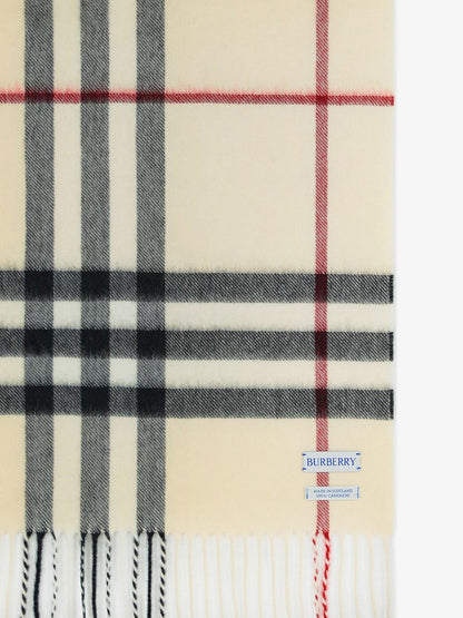 Cashmere scarf with Giant Check motif thumbnail