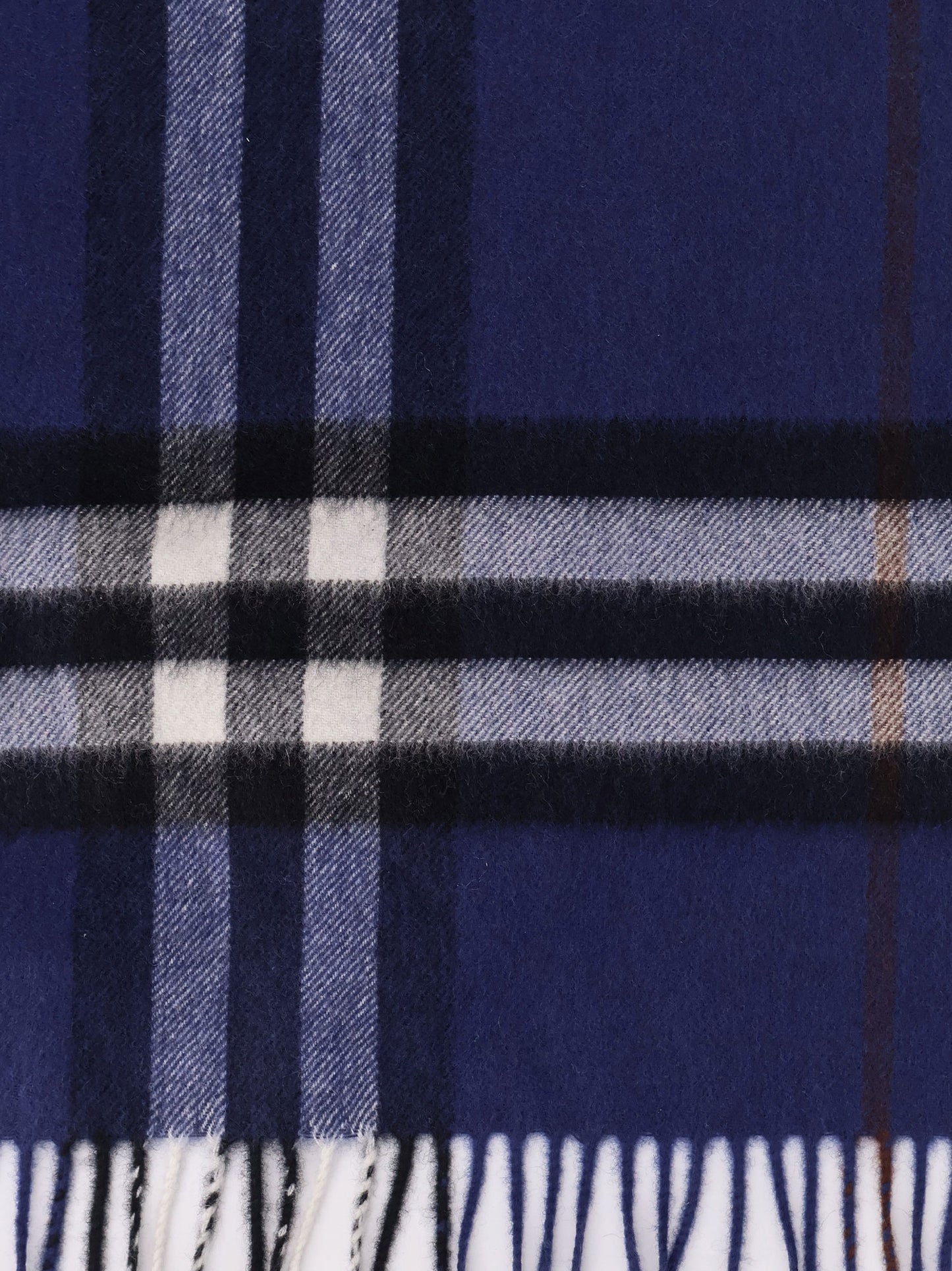 Sciarpa in cashmere con motivo Burberry Check