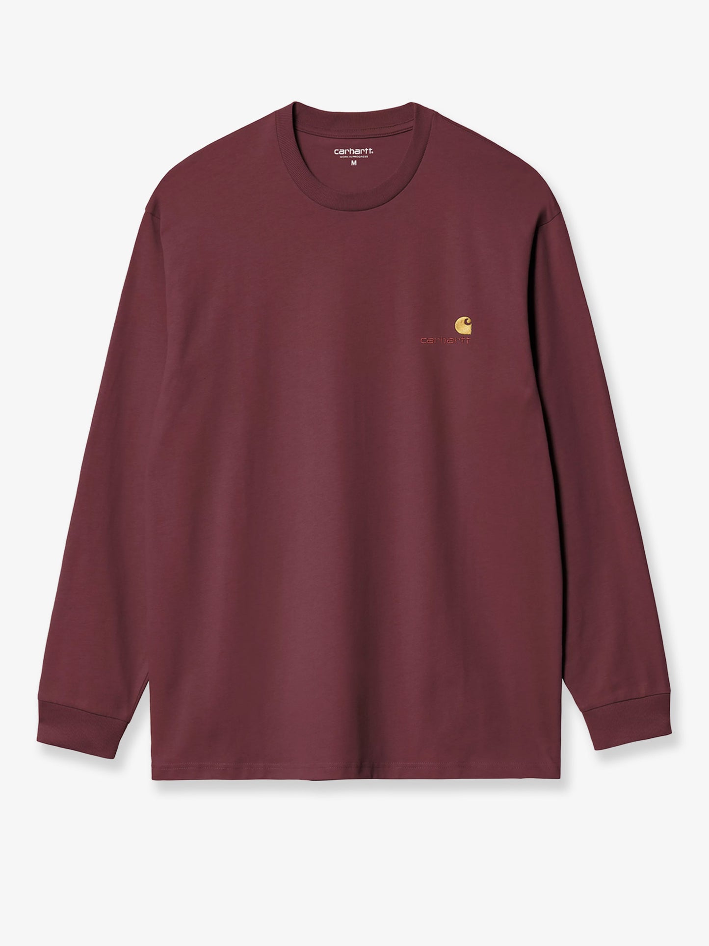 L/S American Script organic cotton T-shirt
