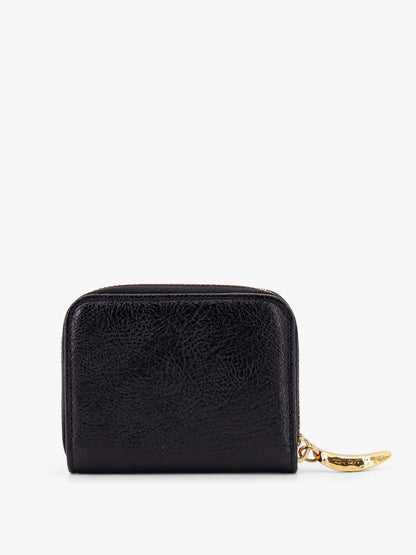 Leather wallet with frontal logo thumbnail