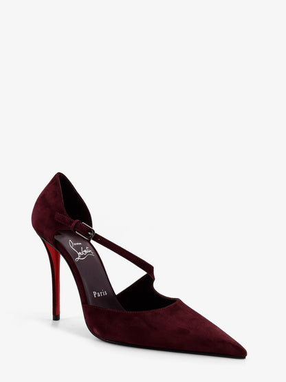 Miss Ziggyta 100 suede pumps thumbnail