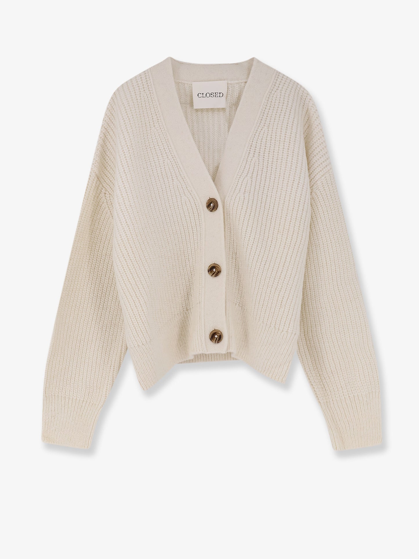 Wool blend cardigan