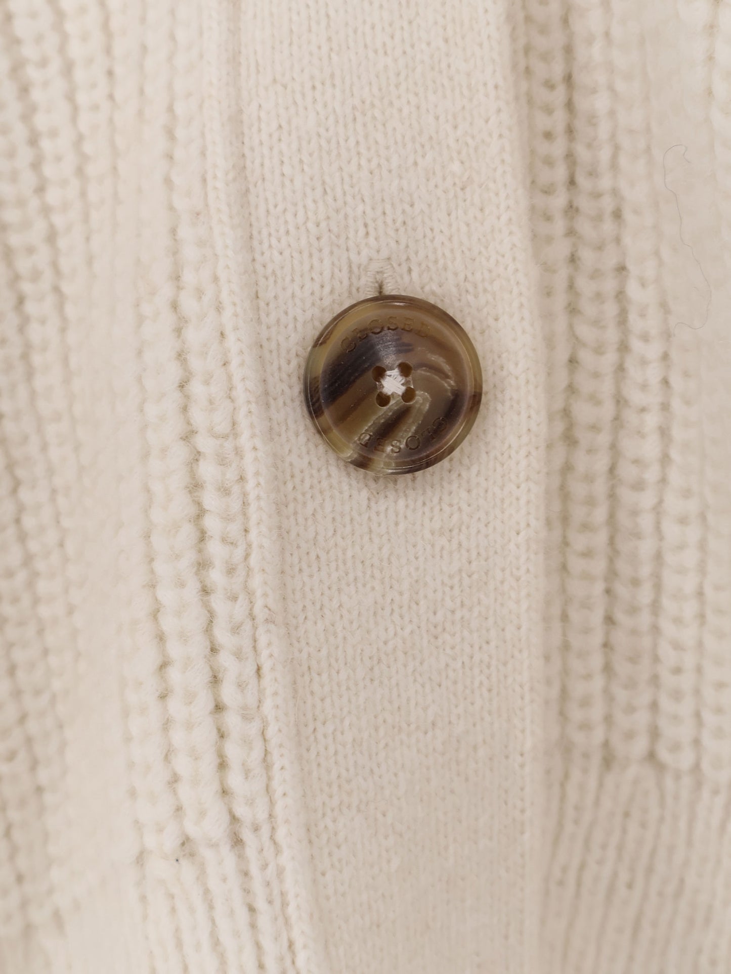 Wool blend cardigan