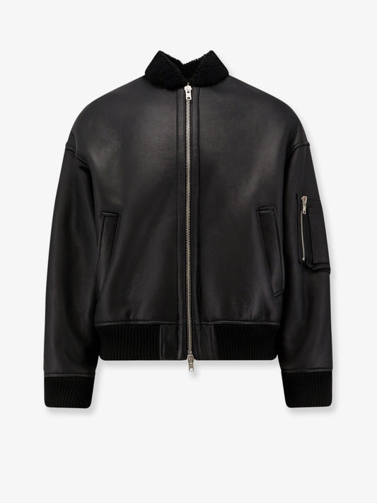 Bomber in pelle