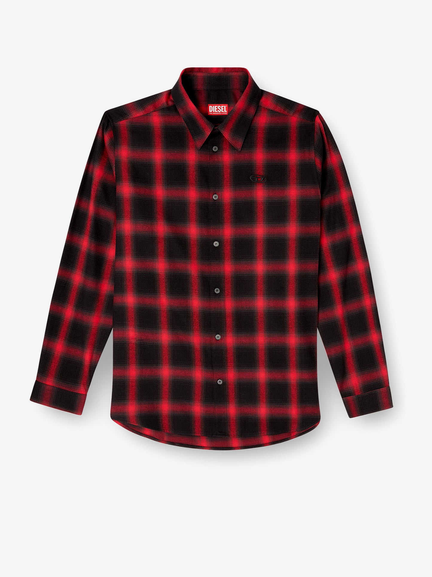 Camicia S-Simply Check in misto cotone