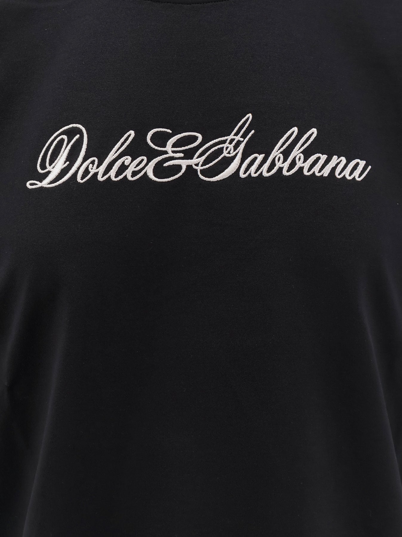 T-shirt in cotone con dettagli in pizzo
