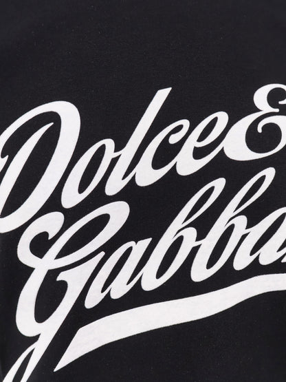 Cotton t-shirt with flocked logo print thumbnail
