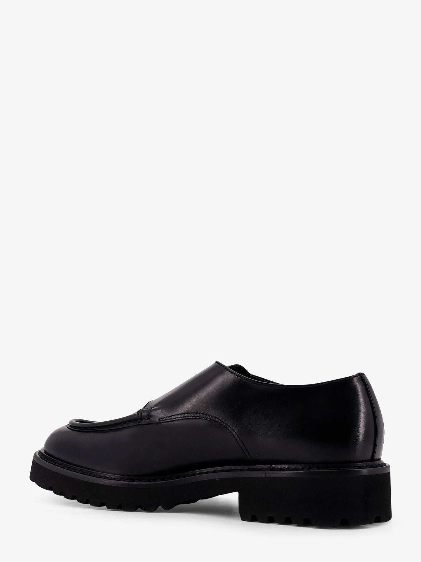 Double Buckle leather shoe
