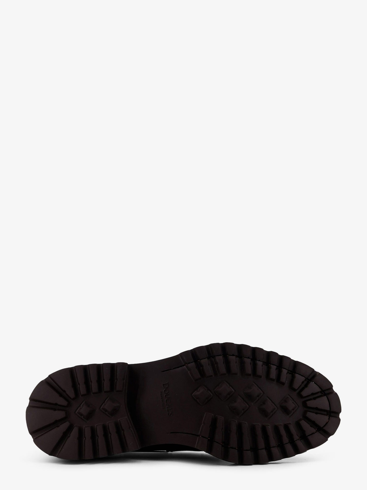 Leather lace-up shoe