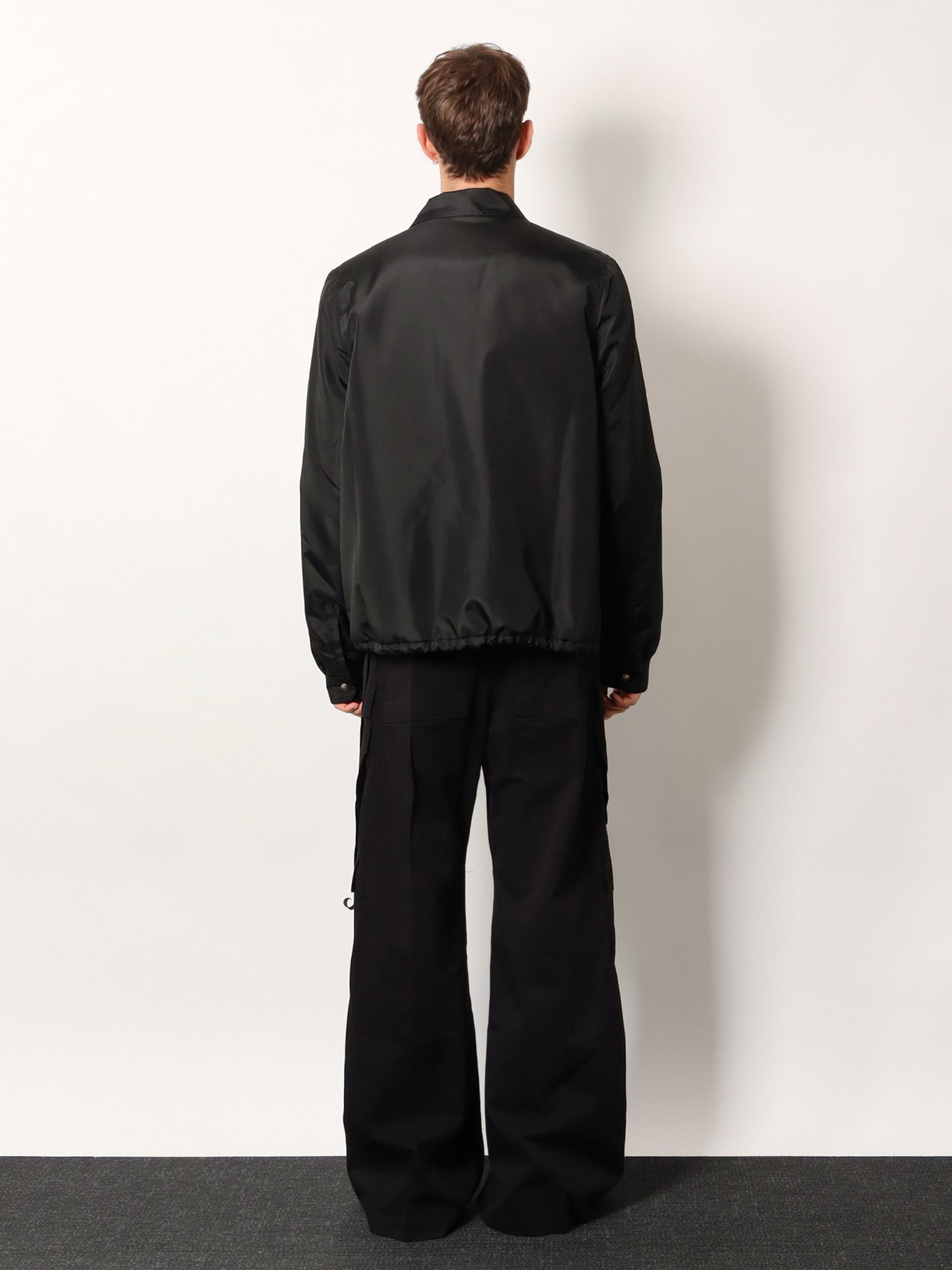 Recycled nylon jacket with padding