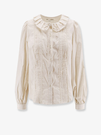 Vintage striped cotton shirt thumbnail