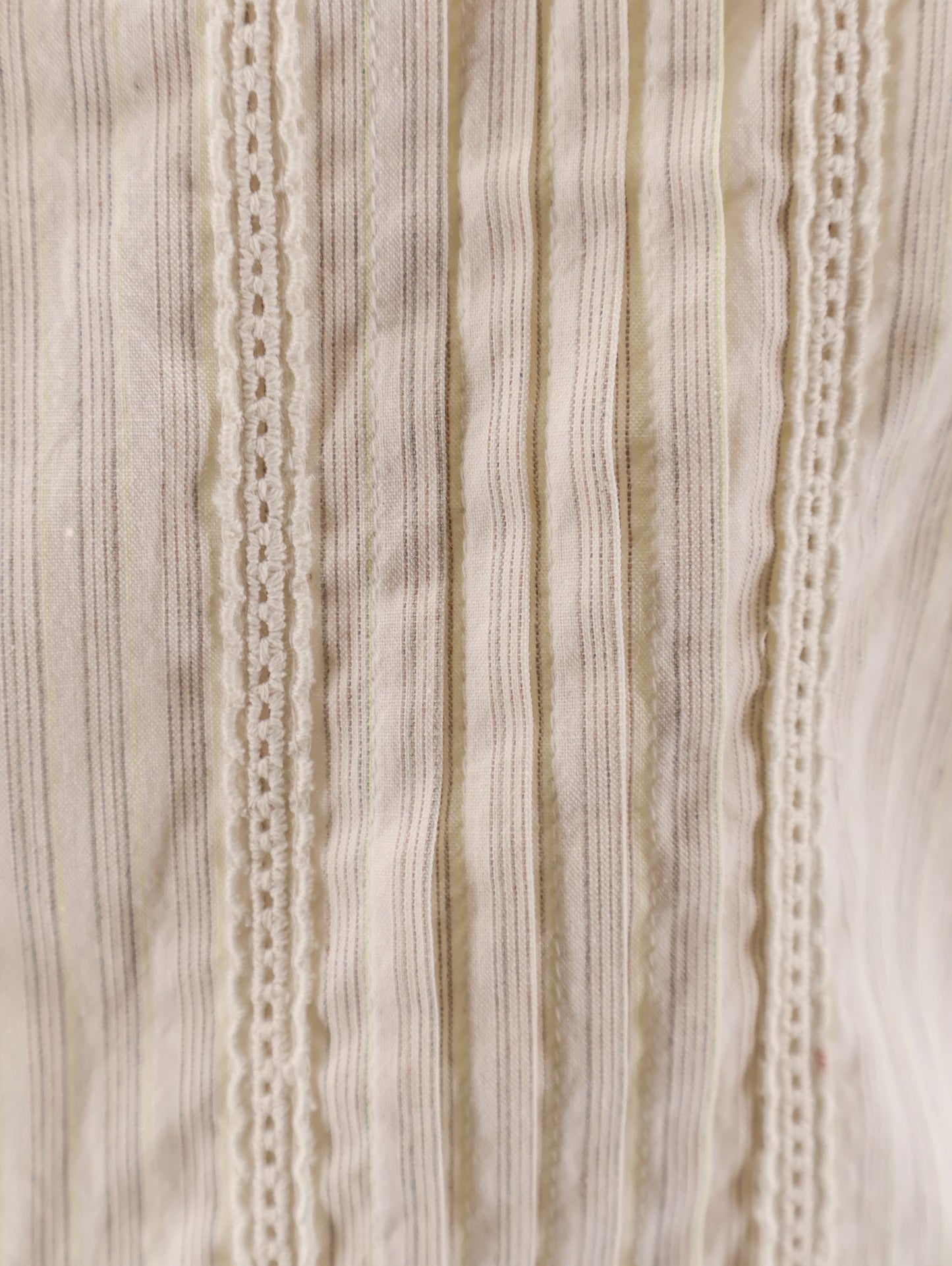 Vintage striped cotton shirt