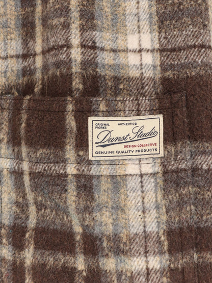 Giubbino in flanella con motivo Madras thumbnail