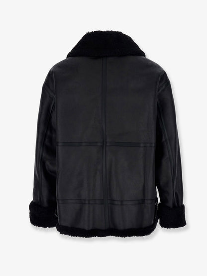 Unisex eco-shearling jacket thumbnail