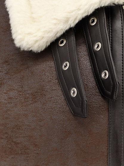 Giubbino Unisex in eco-shearling thumbnail