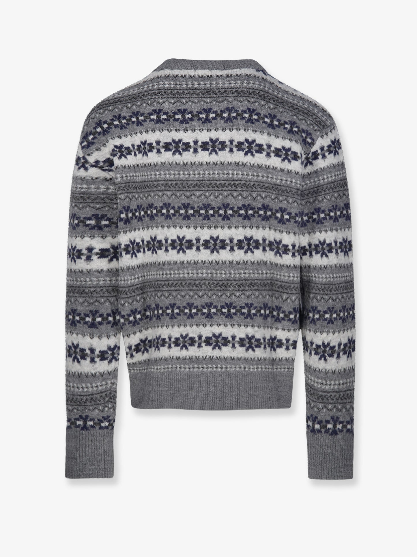 Fairisle wool blend sweater