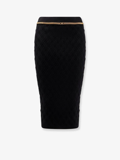 Viscose blend pencil skirt thumbnail