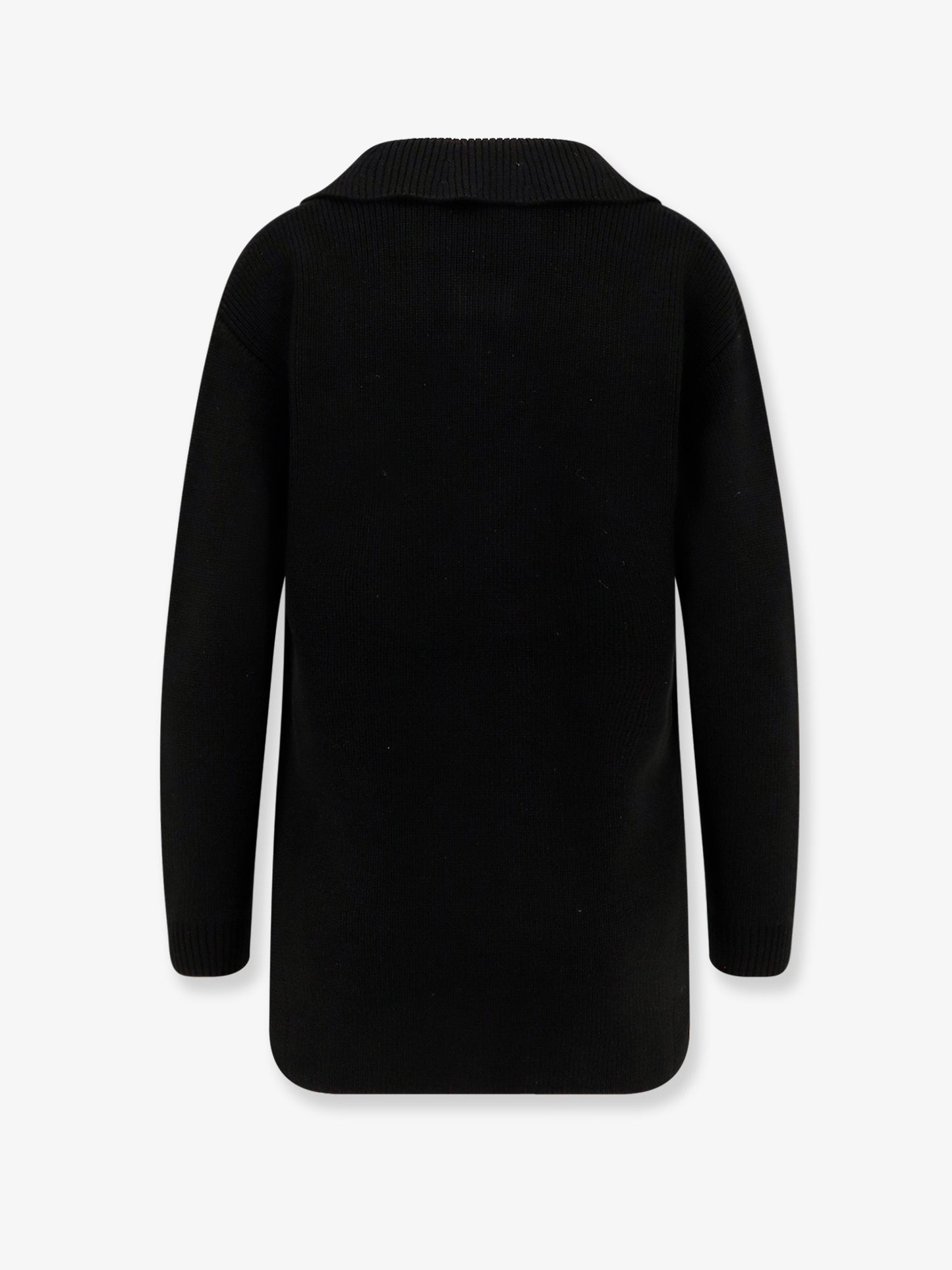Ribbed wool blend sweater