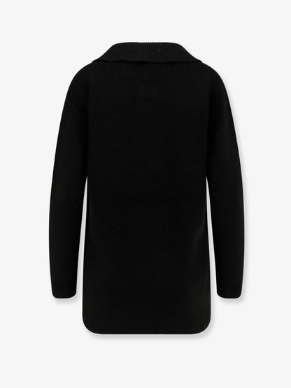 Ribbed wool blend sweater thumbnail