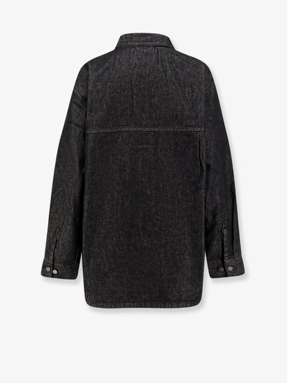Herculean black denim shirt/jacket thumbnail