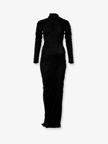 Grès stretch cotton long dress thumbnail