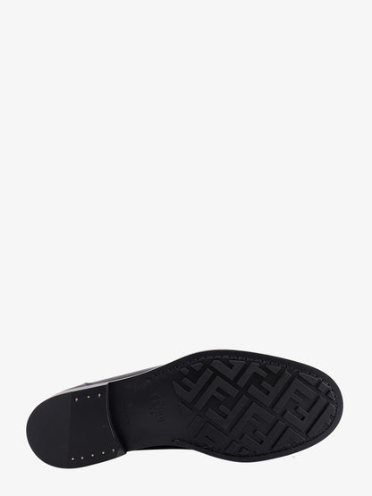 Mocassino Fendi O' Lock in pelle con inserto FF thumbnail
