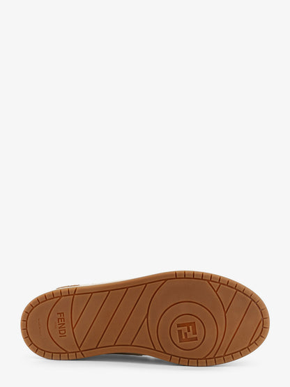 Fendi Match FF Jacquard and leather sneakers thumbnail