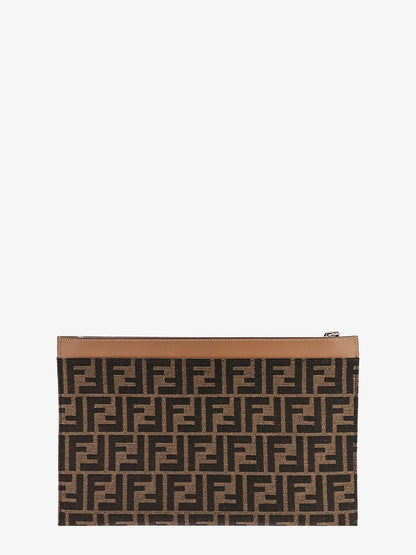 Pochette in tessuto jacquard FF thumbnail