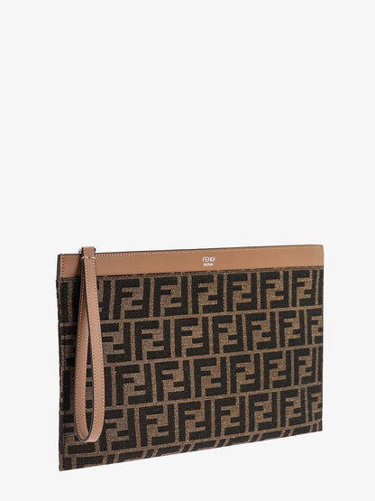 Pochette in tessuto jacquard FF thumbnail