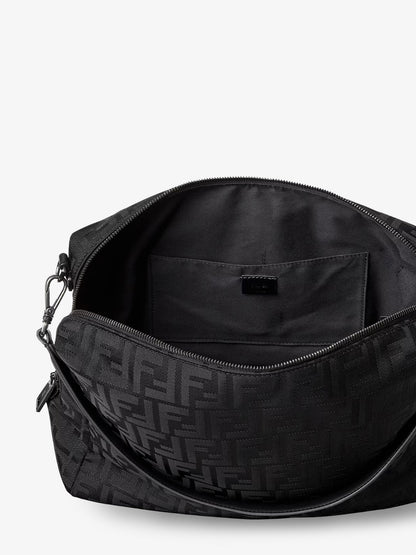 Borsa a tracolla Fendi Lui Large in nylon FF thumbnail