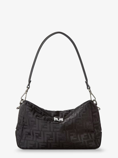 Borsa a tracolla Fendi Lui Medium in nylon FF thumbnail