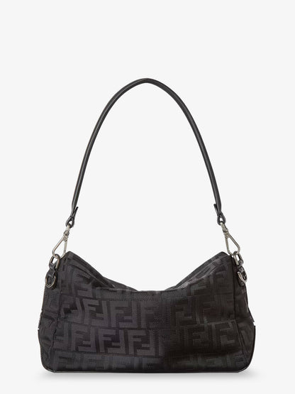 Borsa a tracolla Fendi Lui Medium in nylon FF thumbnail