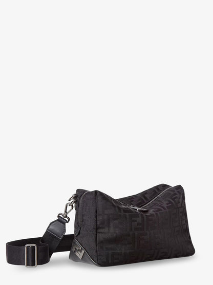 Borsa a tracolla Fendi Lui Medium in nylon FF thumbnail