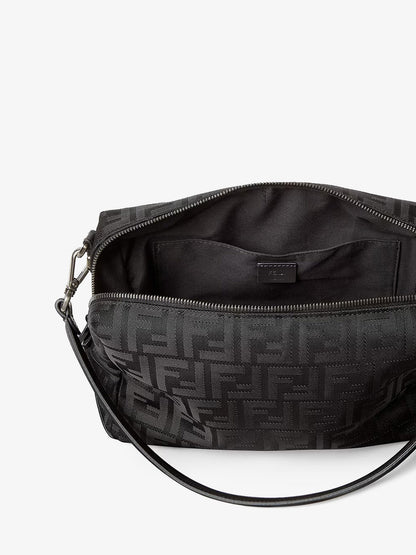 Borsa a tracolla Fendi Lui Medium in nylon FF thumbnail