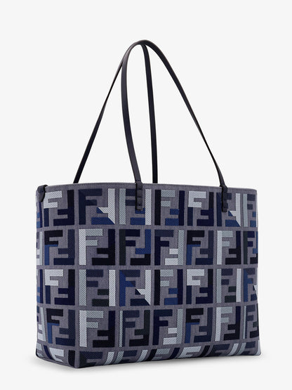 Roll Large jacquard FF fabric tote bag thumbnail