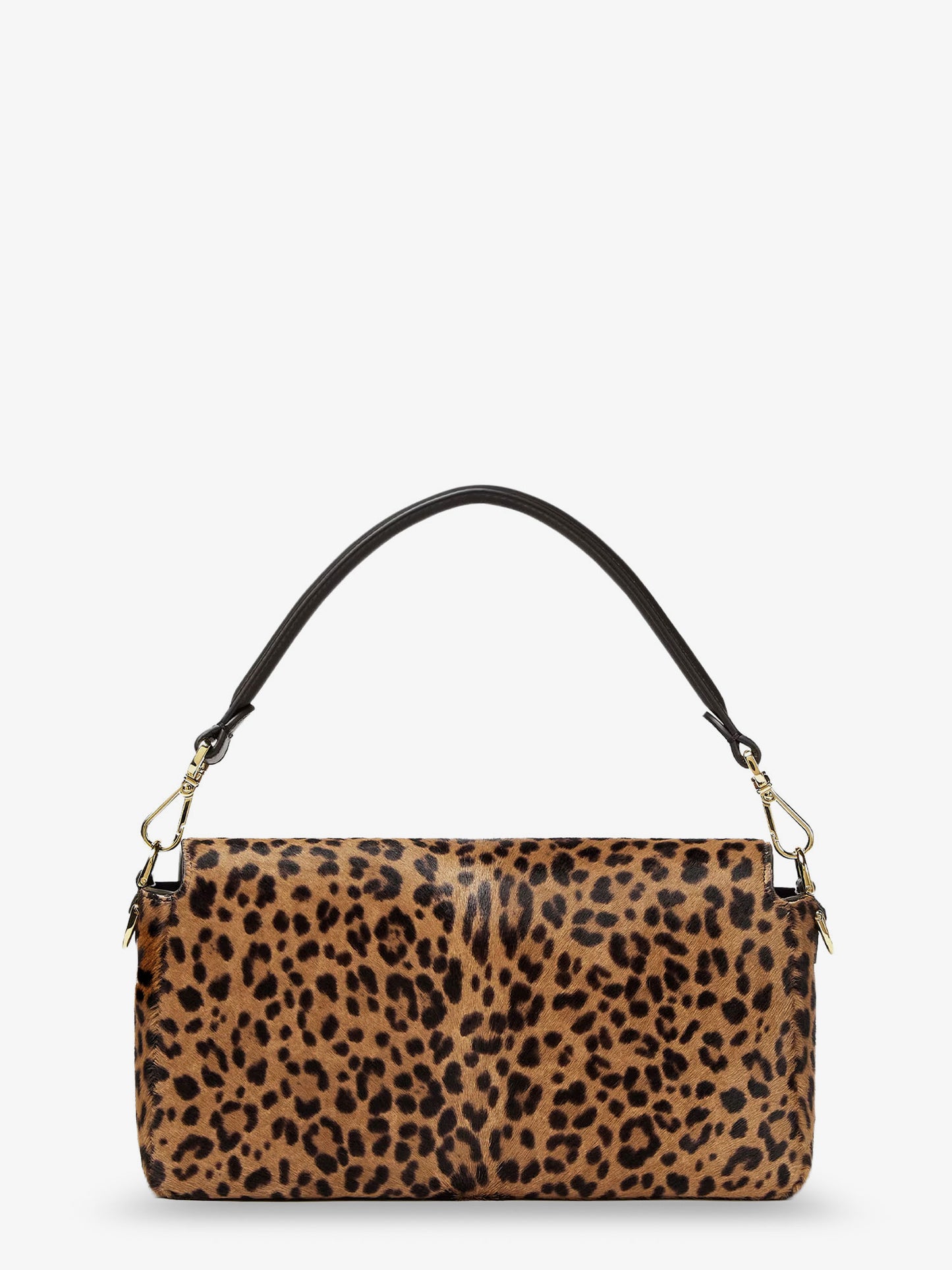 Baguette® printed pony-effect calfskin bag