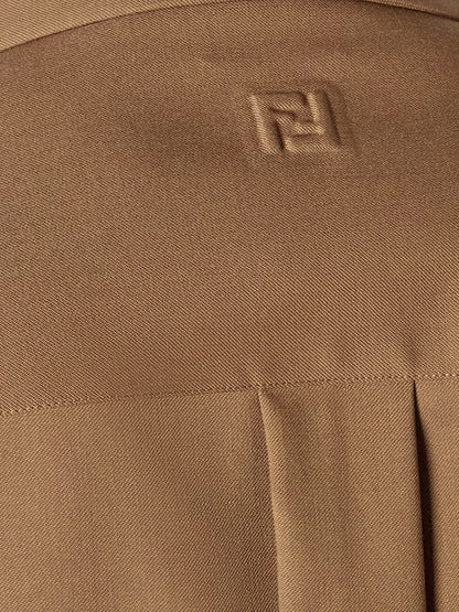 Wool gabardine shirt thumbnail