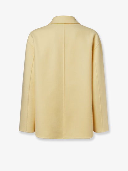 Double-breasted wool coat thumbnail