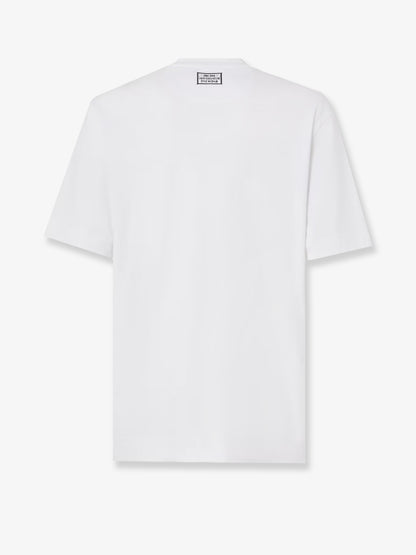 T-shirt in cotone con ricamo FF thumbnail