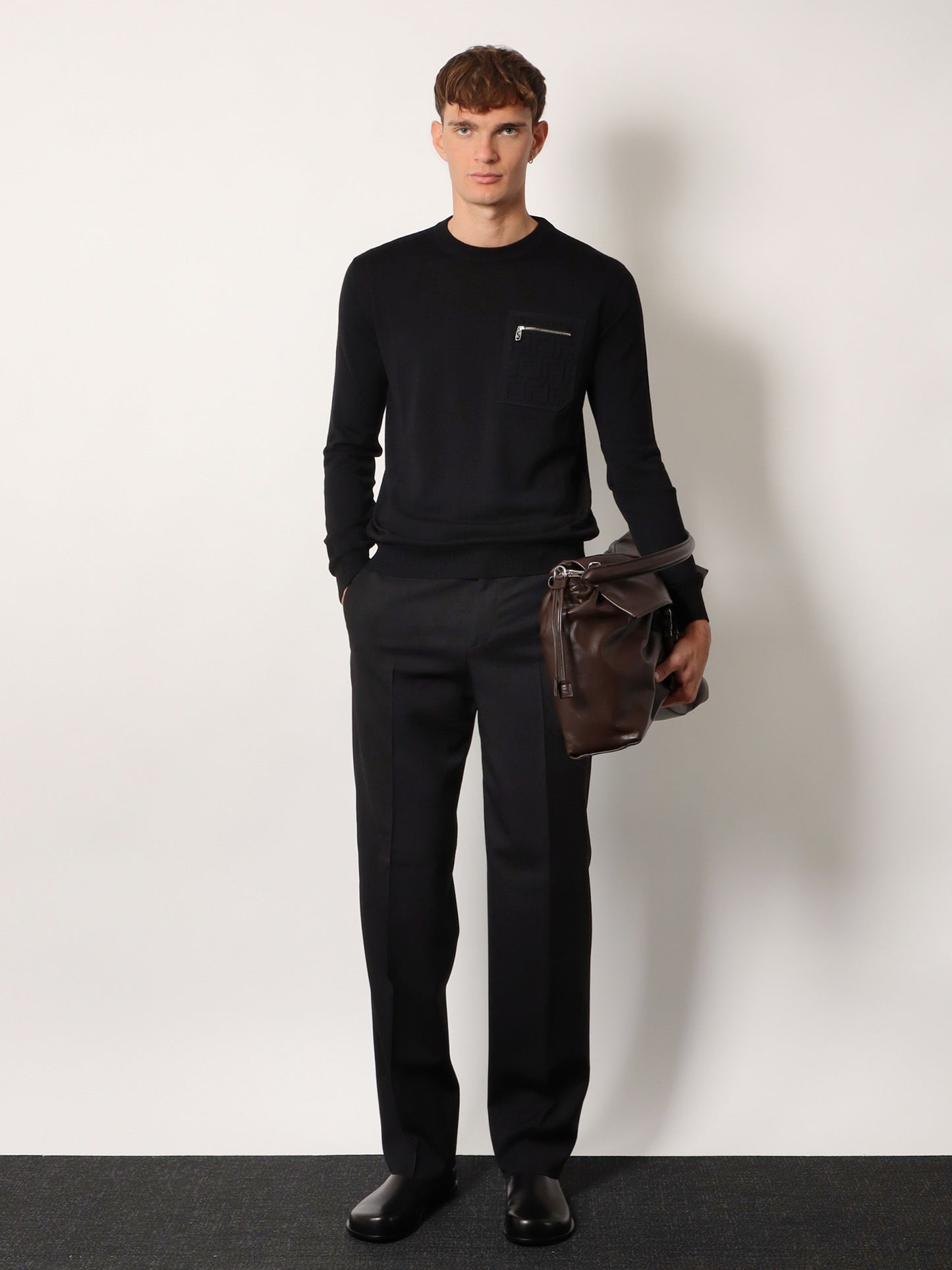 Virgin wool sweater