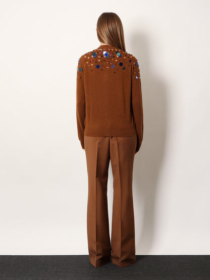 Wool and cashmere cardigan thumbnail