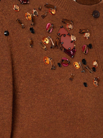 Wool and cashmere cardigan thumbnail